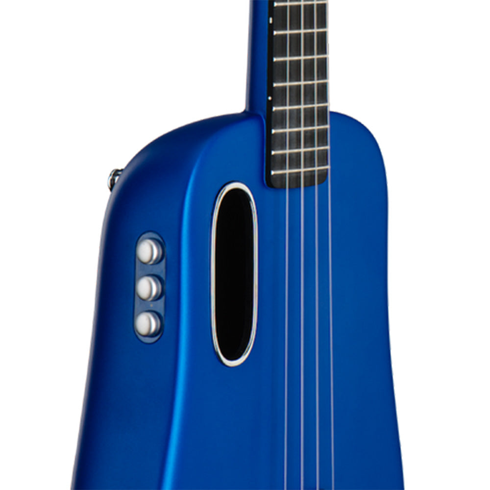 Lava Music LAVA U Blue 26" FreeBoost Acoustic-Electric Ukelele w/Space Case-ukulele-Lava Music-Hermes Music